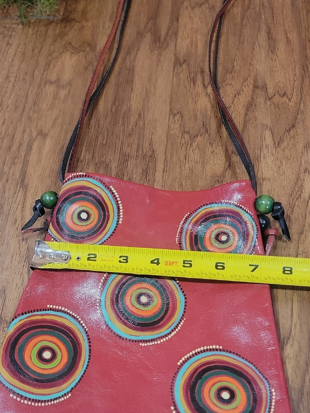 Cyanana Hand Crafted Leather Crossbody - Picture 7 of 11